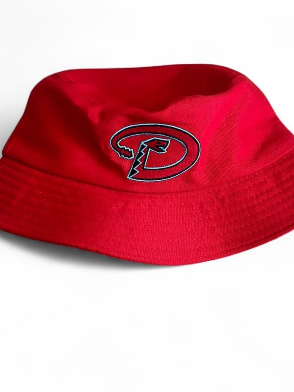 MLBArizona Diamondbacks Red Bucket Hat - D Logo